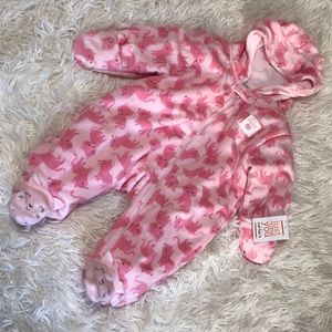 NWT pink onesie(3m)